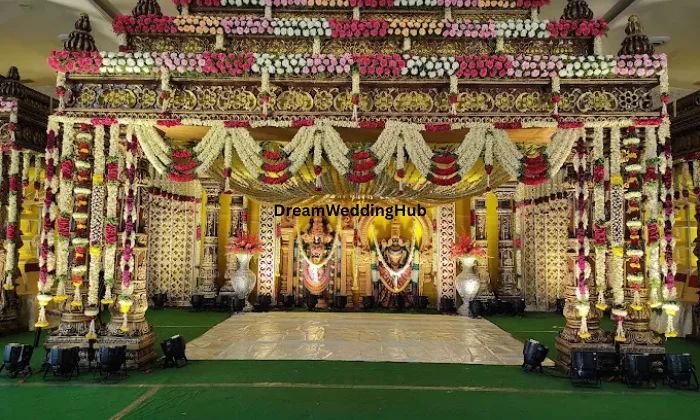 S V decorated wedding coconut